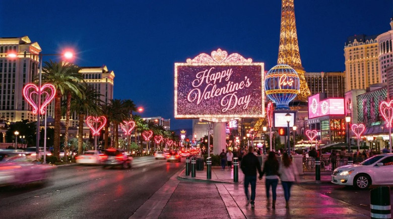 Las Vegas Crowned Top Valentine's Destination in Americas