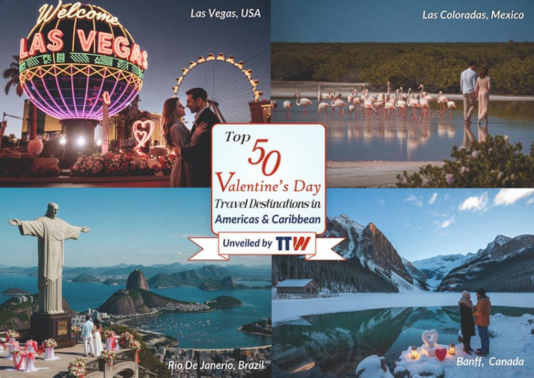 Las Vegas Crowned Top Valentine's Destination in Americas