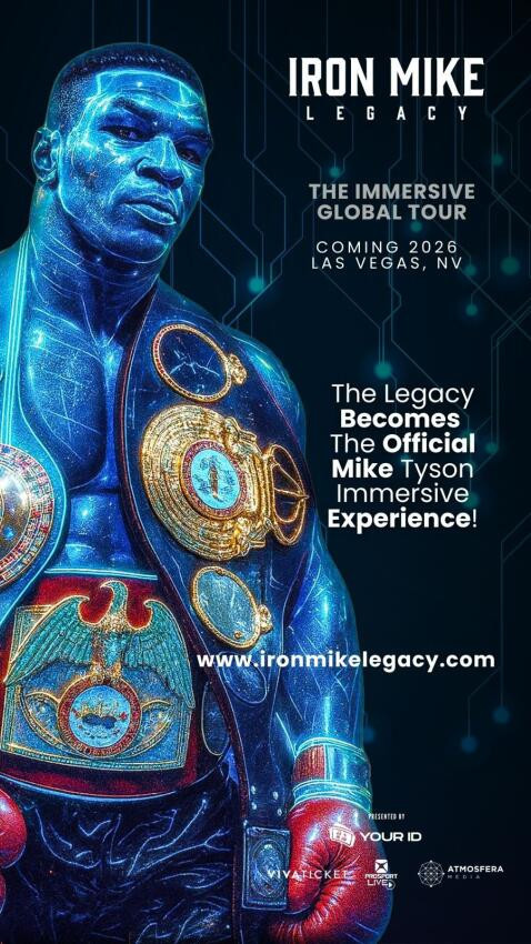 Mike Tyson's Iron Mike Legacy Experience Hits Las Vegas in 2026