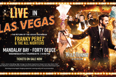 Franky Perez Launches Forty Deuce Residency at Mandalay Bay — Concert / Live Music in Las Vegas